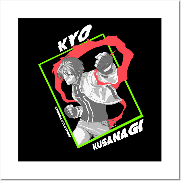 KYO KUSANAGI Wall Art by ETERNALS CLOTHING